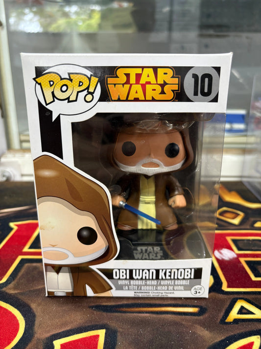 Funko Pop! Star Wars: Obi Wan Kenobi #10 Vaulted FRENLY BRICKS - Open 7 Days