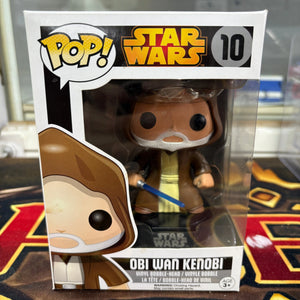 Funko Pop! Star Wars: Obi Wan Kenobi #10 Vaulted FRENLY BRICKS - Open 7 Days