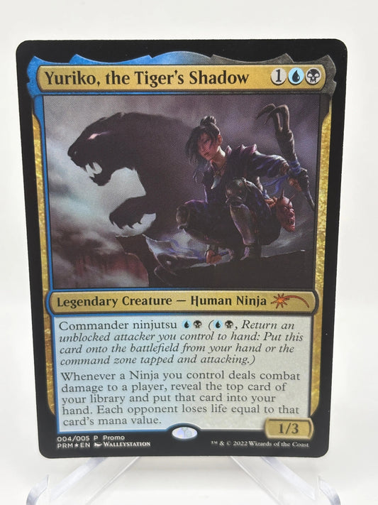 Magic The Gathering - Yuriko, The Tiger’s Shadow Promo 004/005 PRM FRENLY BRICKS - Open 7 Days