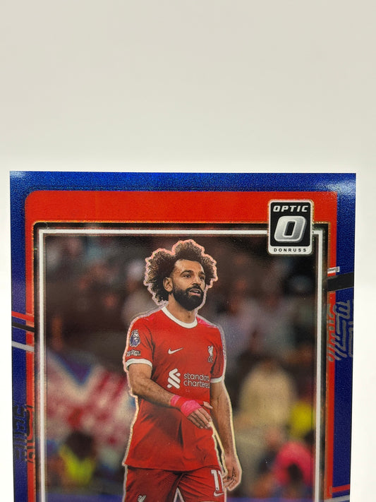 2023-24 Donruss Optic Blue Mohamed Salah /99 #81 Liverpool FRENLY BRICKS - Open 7 Days