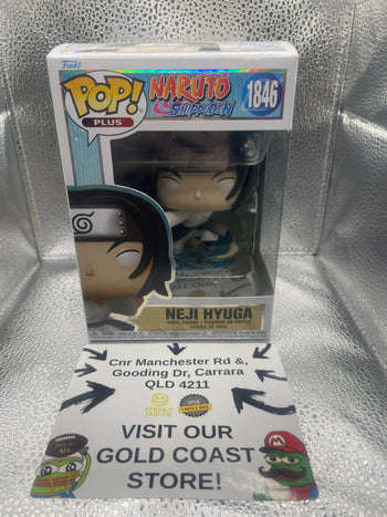 Funko Pop! PLUS Naruto Shippuden Neji Hyuga #1846 FRENLY BRICKS - Open 7 Days