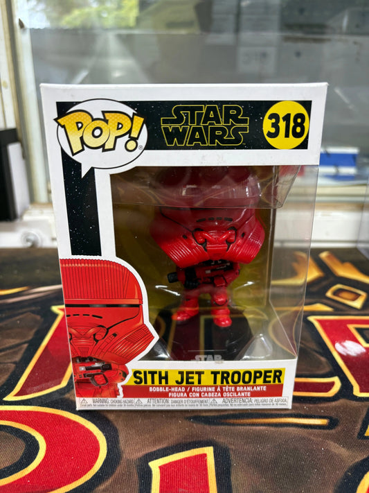 Funko Pop Star Wars #318 Sith Jet Trooper FRENLY BRICKS - Open 7 Days