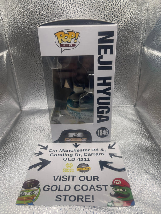 Funko Pop! PLUS Naruto Shippuden Neji Hyuga #1846 FRENLY BRICKS - Open 7 Days