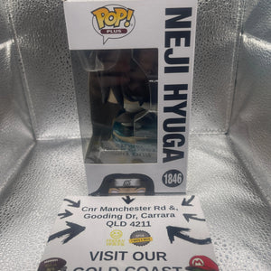 Funko Pop! PLUS Naruto Shippuden Neji Hyuga #1846 FRENLY BRICKS - Open 7 Days