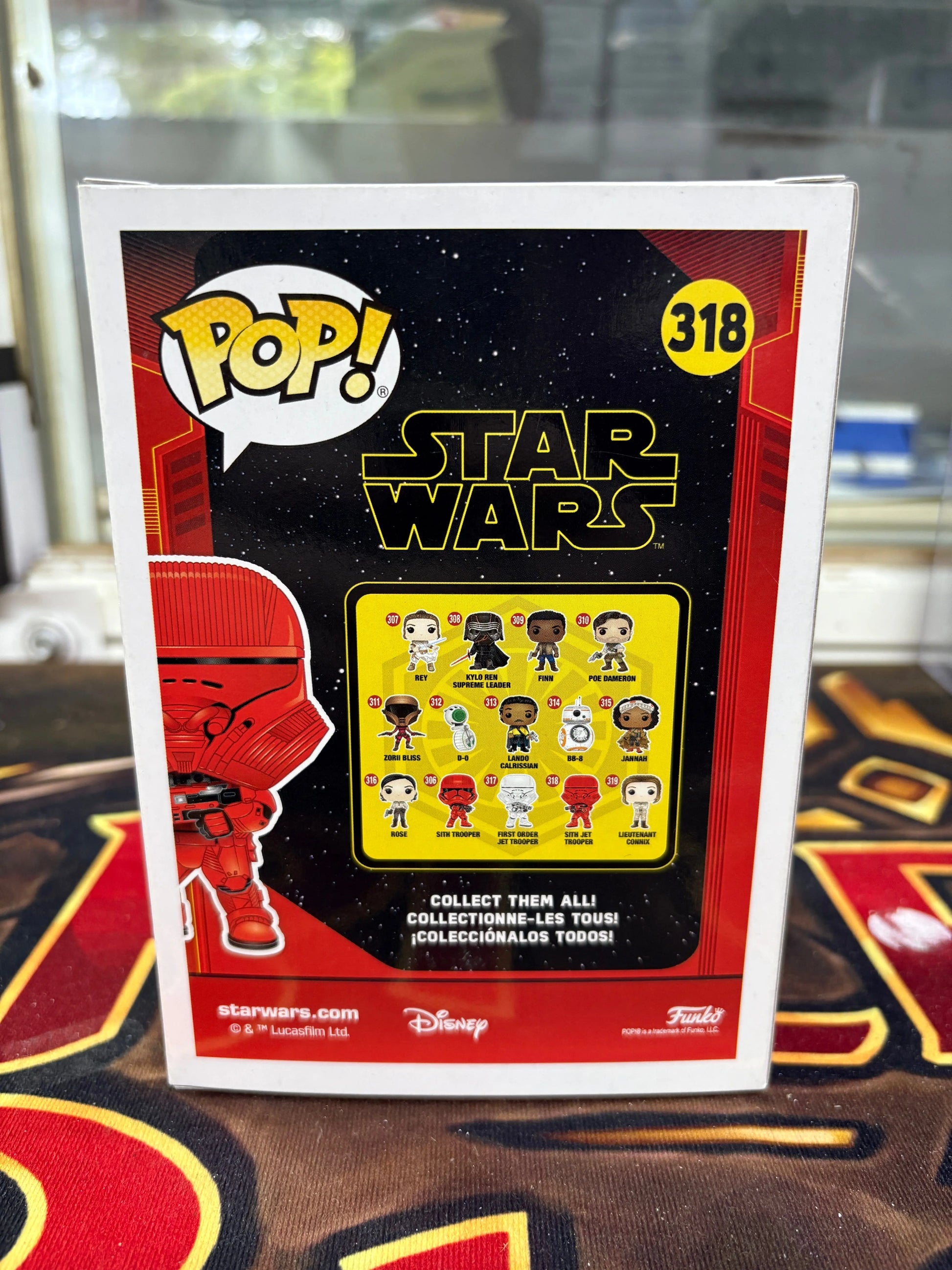 Funko Pop Star Wars #318 Sith Jet Trooper FRENLY BRICKS - Open 7 Days