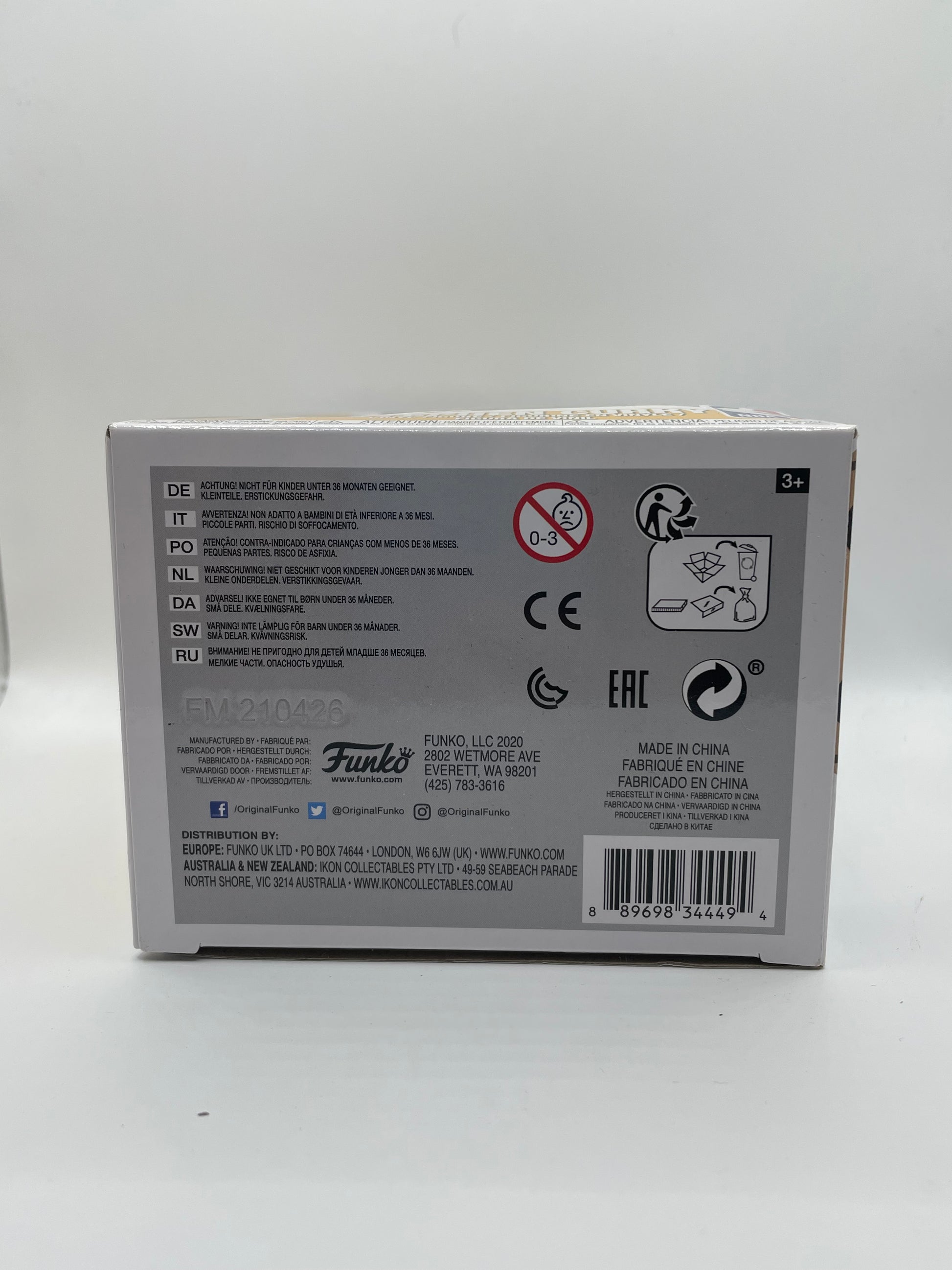 Funko POP!  Basketball NBA #43 Stephen Curry FRENLY BRICKS - Open 7 Days