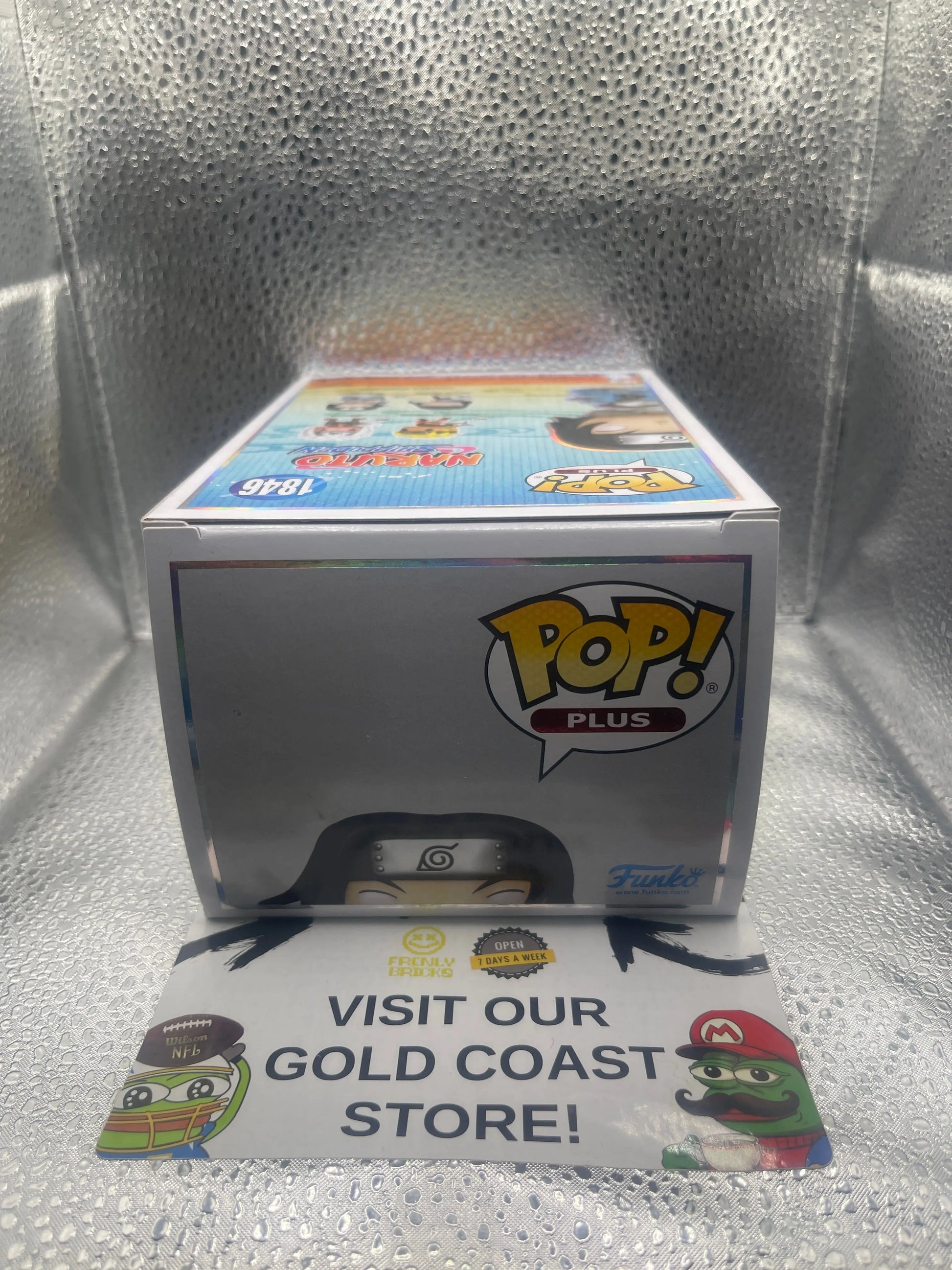 Funko Pop! PLUS Naruto Shippuden Neji Hyuga #1846 FRENLY BRICKS - Open 7 Days