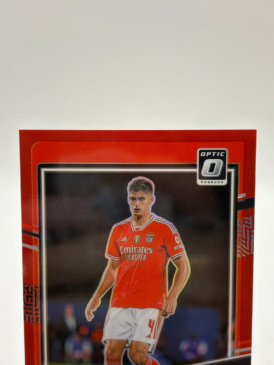 2023-24 Panini Donruss FIFA Optic Red Prizm /299 Antonio Silva #156 FRENLY BRICKS - Open 7 Days