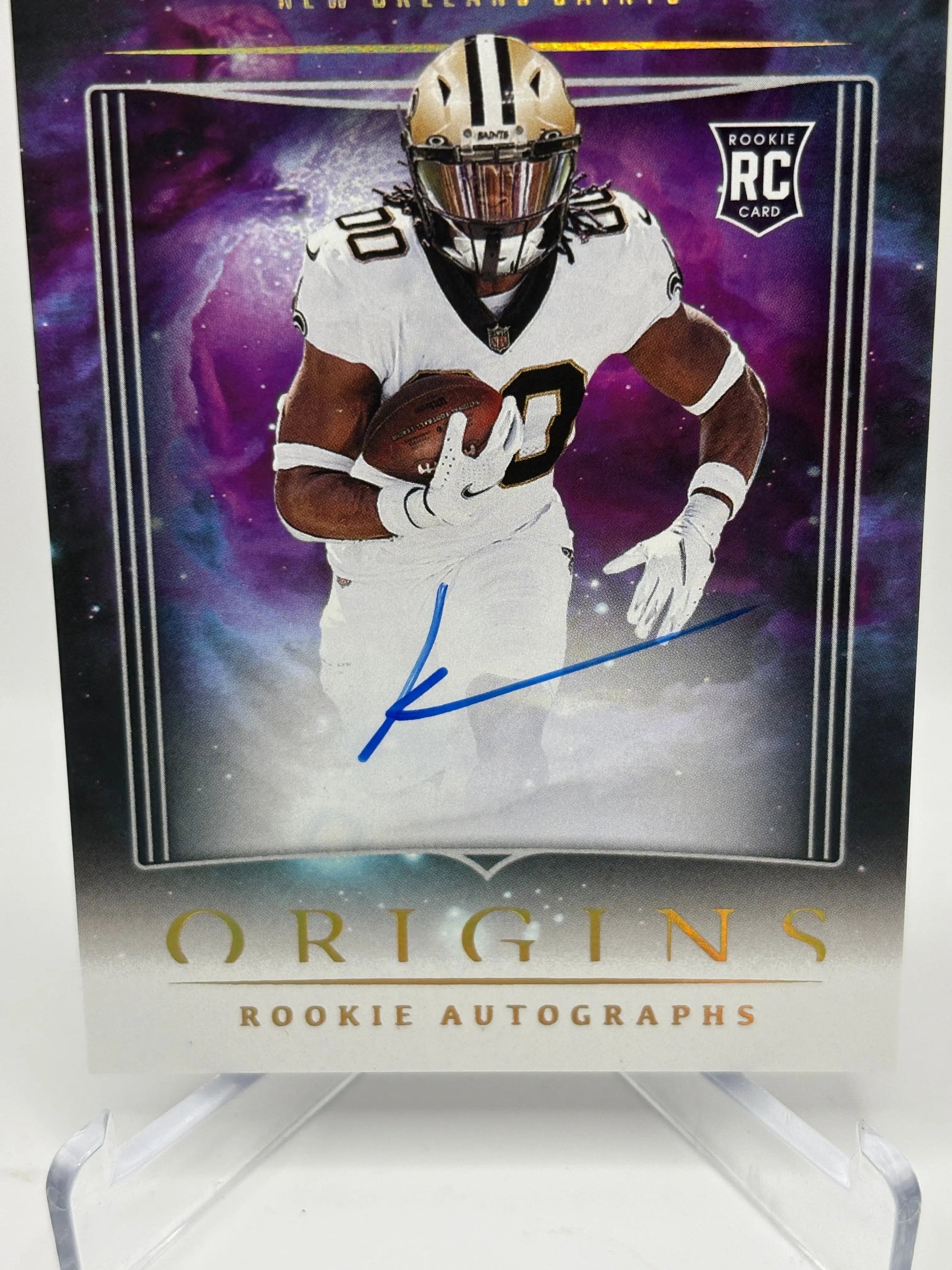 2023 Panini Origins Football #RAKMI Kendre Miller Rookie Auto on Card FRENLY BRICKS - Open 7 Days