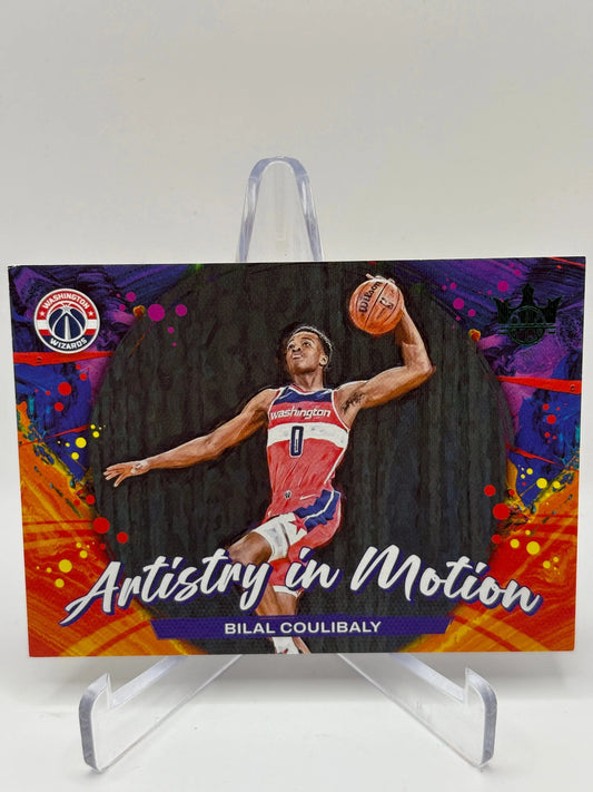 2023-24 Panini Court Kings #24 Bilal Coulibaly /25 Artistry in Motion FRENLY BRICKS - Open 7 Days