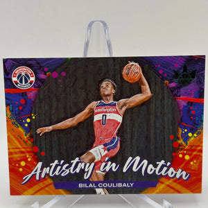2023-24 Panini Court Kings #24 Bilal Coulibaly /25 Artistry in Motion FRENLY BRICKS - Open 7 Days