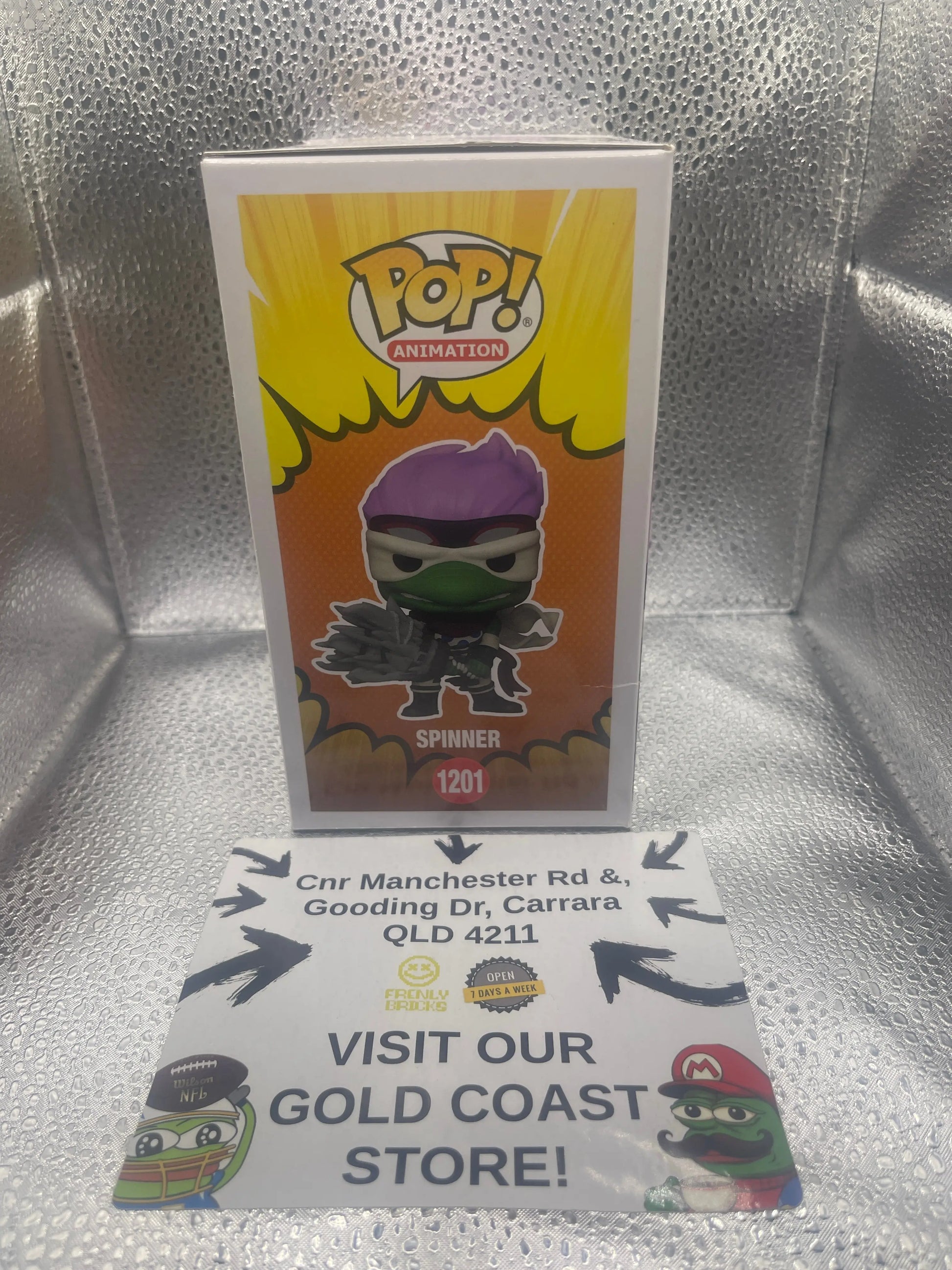 Funko Pop My Hero Academia : Spinner #1201 Winter Convention Exclusive FRENLY BRICKS - Open 7 Days