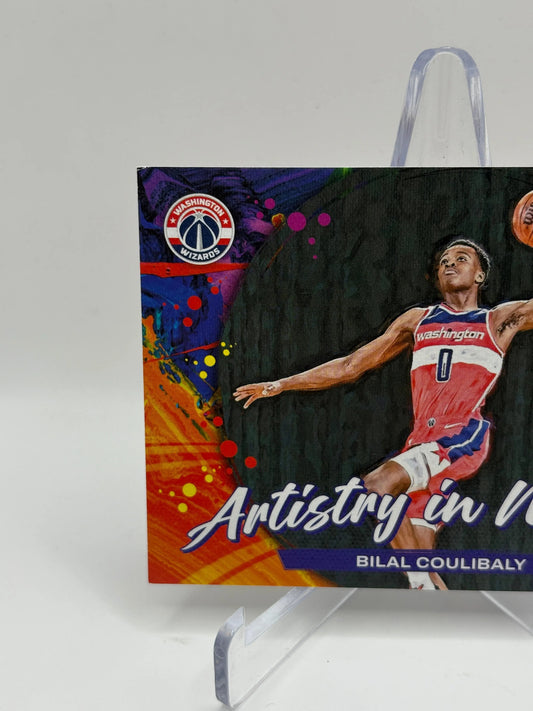 2023-24 Panini Court Kings #24 Bilal Coulibaly /25 Artistry in Motion FRENLY BRICKS - Open 7 Days