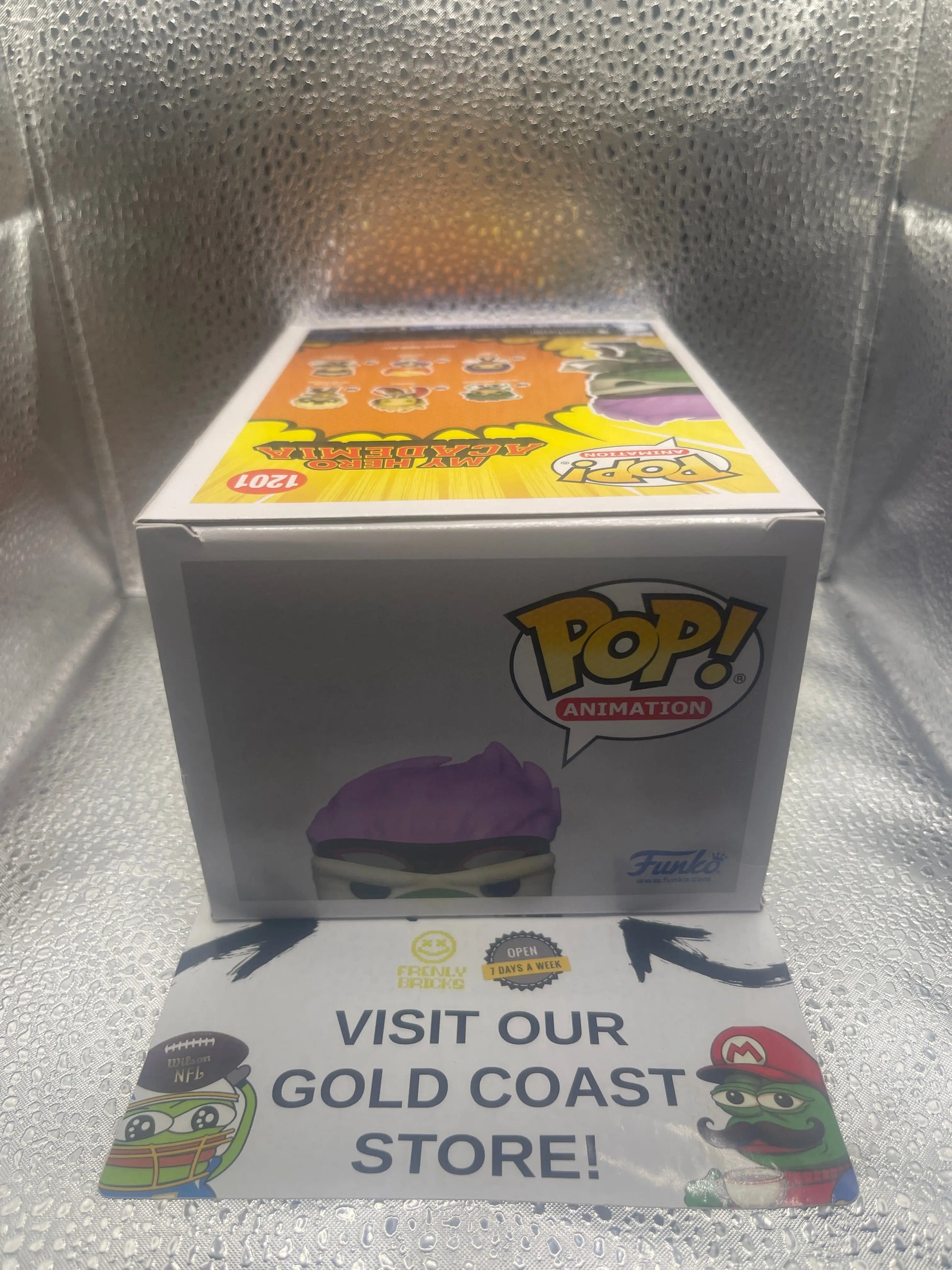 Funko Pop My Hero Academia : Spinner #1201 Winter Convention Exclusive FRENLY BRICKS - Open 7 Days