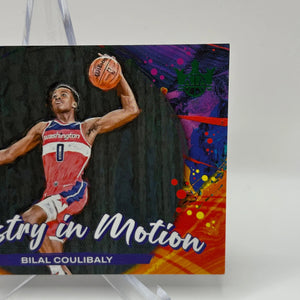 2023-24 Panini Court Kings #24 Bilal Coulibaly /25 Artistry in Motion FRENLY BRICKS - Open 7 Days