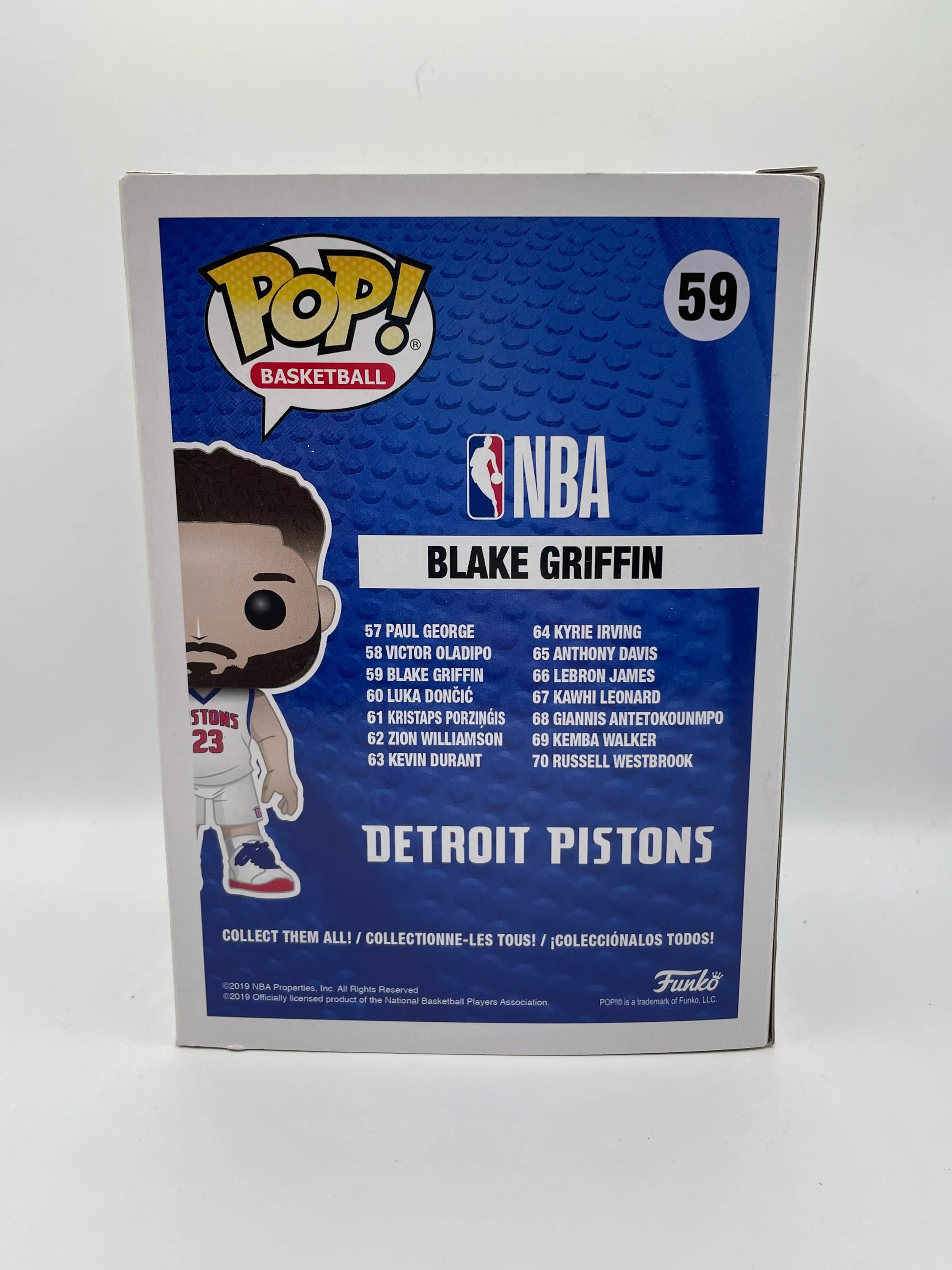 Funko POP! Basketball Detroit #59 Black Griffin FRENLY BRICKS - Open 7 Days