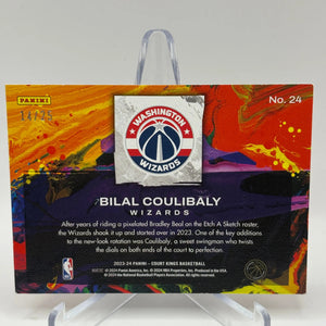 2023-24 Panini Court Kings #24 Bilal Coulibaly /25 Artistry in Motion FRENLY BRICKS - Open 7 Days