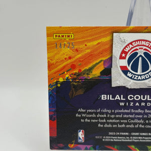 2023-24 Panini Court Kings #24 Bilal Coulibaly /25 Artistry in Motion FRENLY BRICKS - Open 7 Days