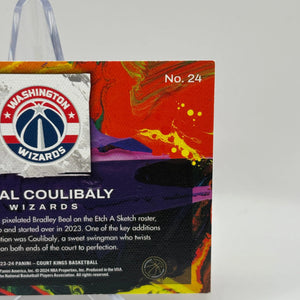 2023-24 Panini Court Kings #24 Bilal Coulibaly /25 Artistry in Motion FRENLY BRICKS - Open 7 Days