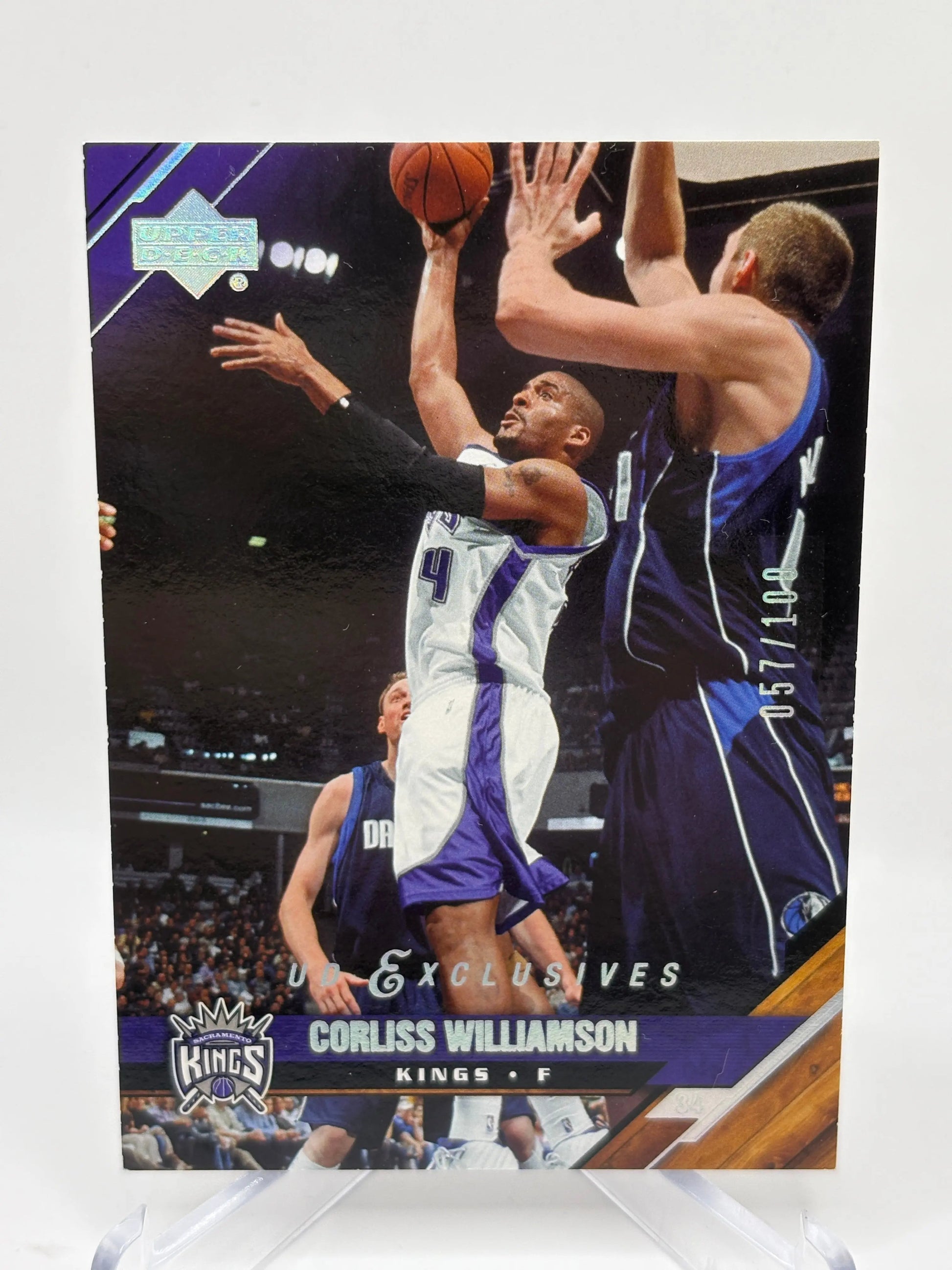 2005-06 Upper Deck Basketball #166 Corliss Williamson /100 UD Exclusives FRENLY BRICKS - Open 7 Days