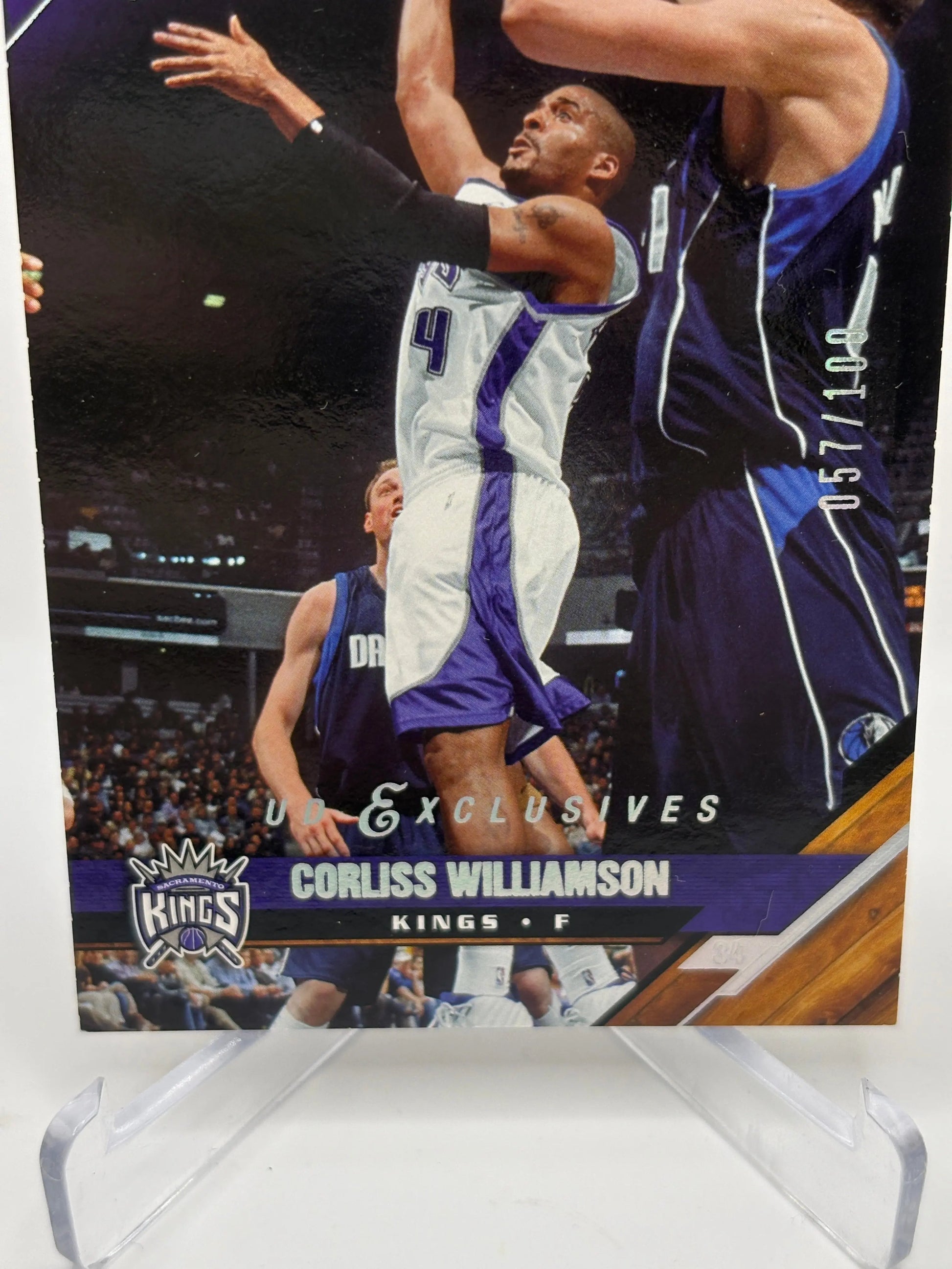 2005-06 Upper Deck Basketball #166 Corliss Williamson /100 UD Exclusives FRENLY BRICKS - Open 7 Days
