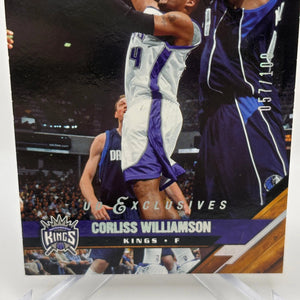 2005-06 Upper Deck Basketball #166 Corliss Williamson /100 UD Exclusives FRENLY BRICKS - Open 7 Days