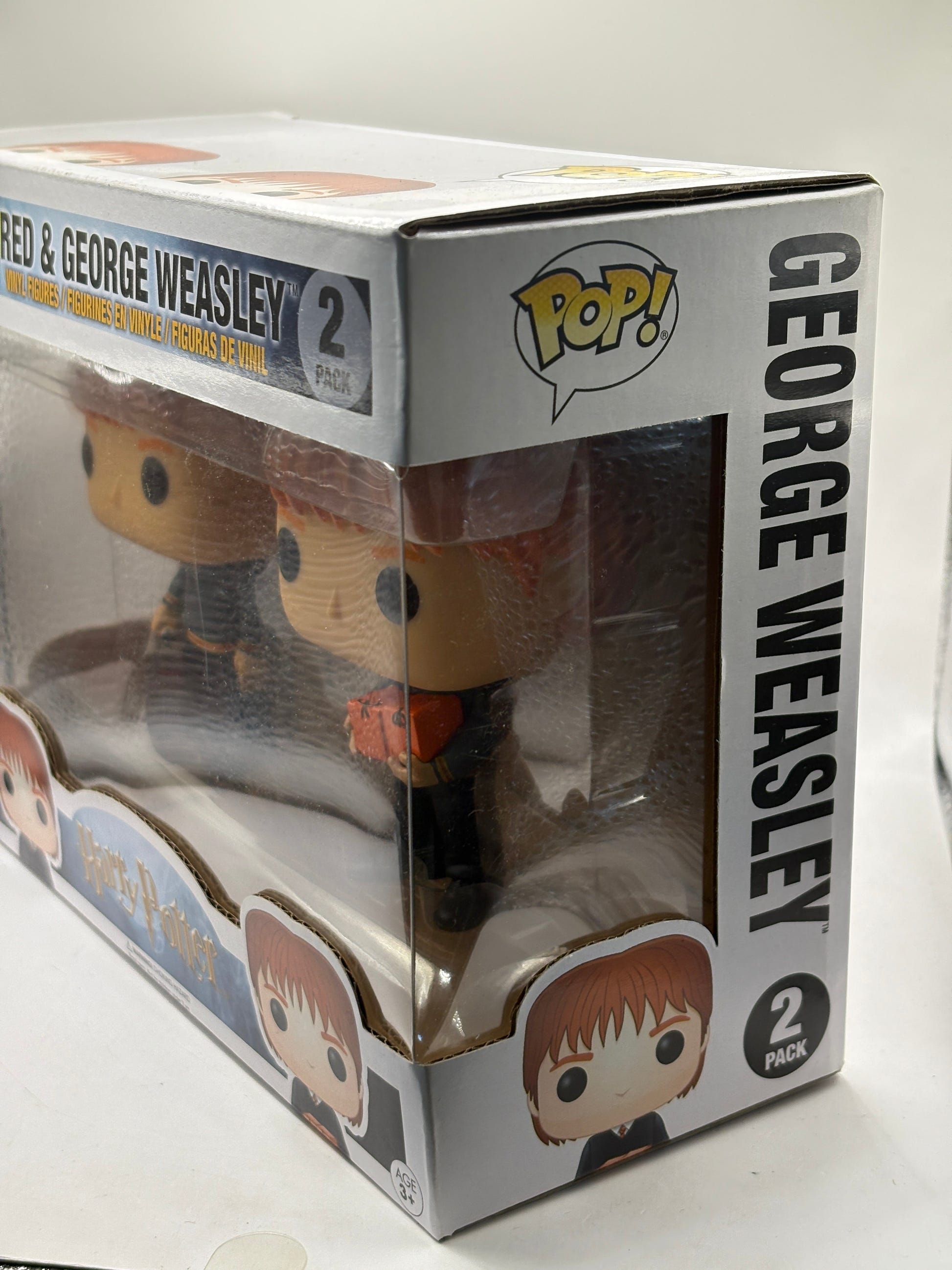 Funko POP! Harry Potter Fred & George Weasley 2 Pack FRENLY BRICKS - Open 7 Days image 2