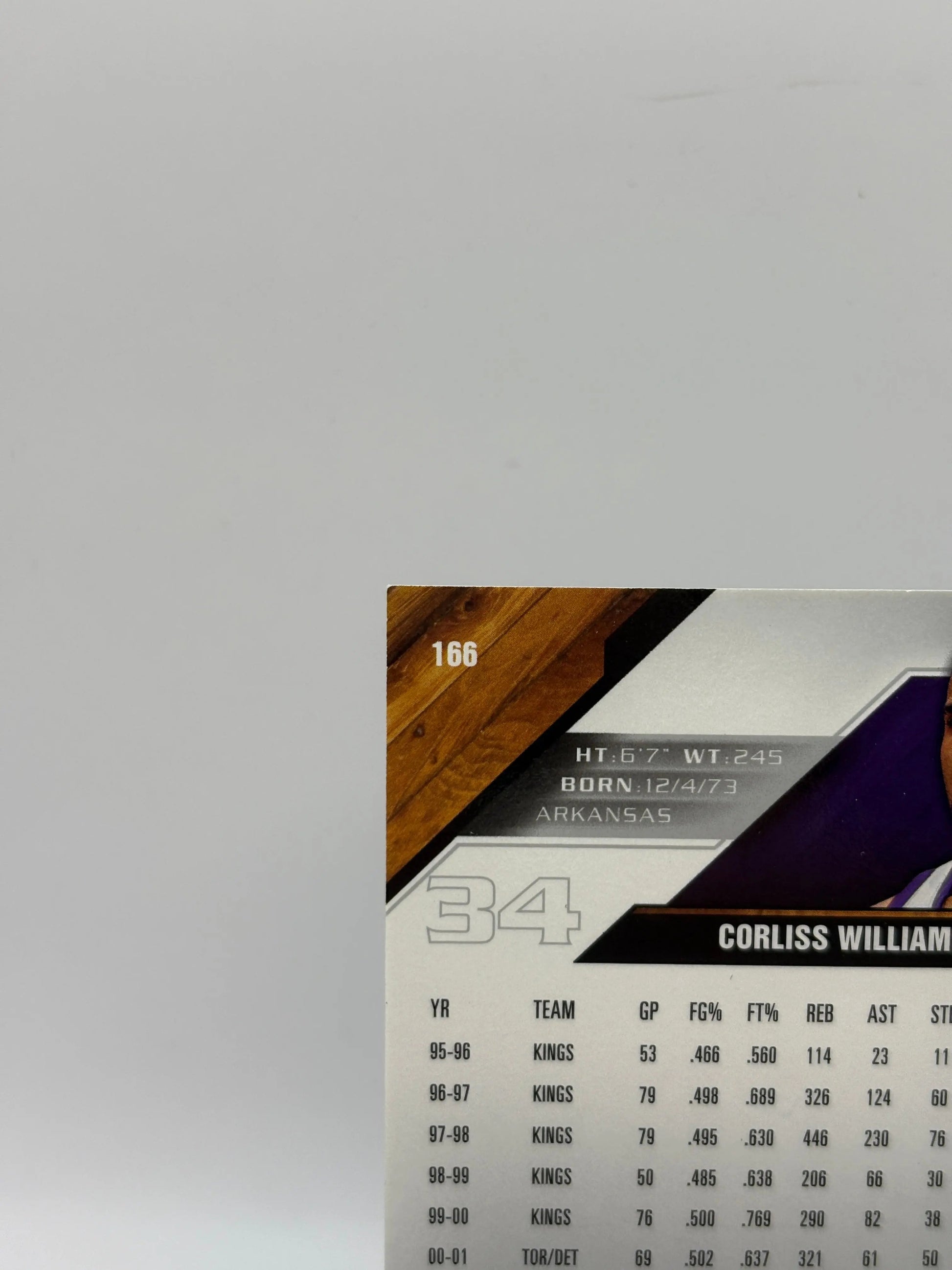2005-06 Upper Deck Basketball #166 Corliss Williamson /100 UD Exclusives FRENLY BRICKS - Open 7 Days
