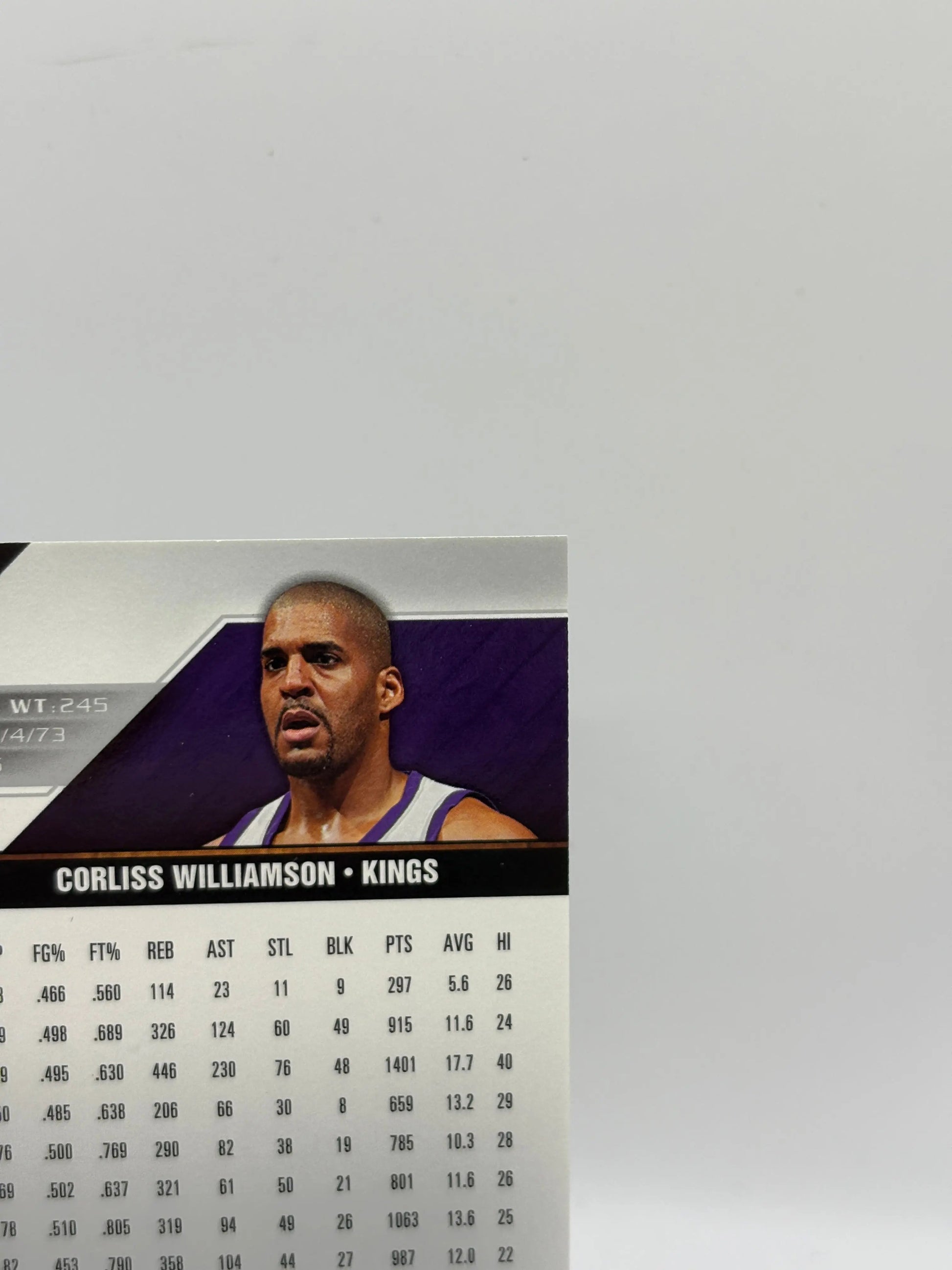 2005-06 Upper Deck Basketball #166 Corliss Williamson /100 UD Exclusives FRENLY BRICKS - Open 7 Days