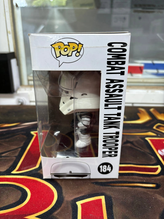Funko Pop Star Wars Combat Assault Tank Trooper Convention Exclusive 2017 #184 FRENLY BRICKS - Open 7 Days