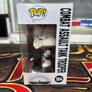 Funko Pop Star Wars Combat Assault Tank Trooper Convention Exclusive 2017 #184 FRENLY BRICKS - Open 7 Days