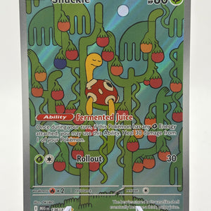 Pokemon TCG Mega Evolution - Shuckle 136/132 Illustration Rare Nm FRENLY BRICKS - Open 7 Days