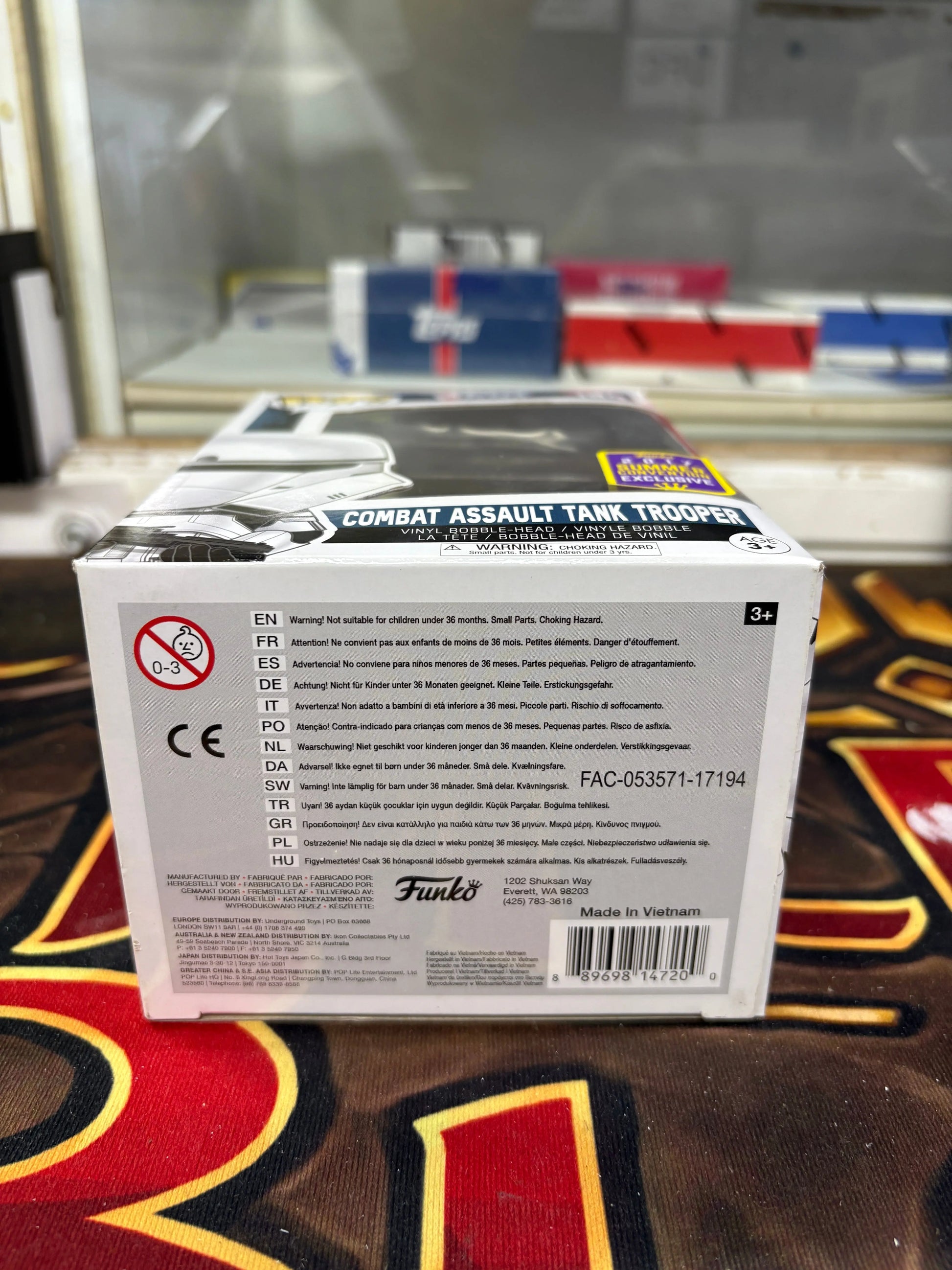 Funko Pop Star Wars Combat Assault Tank Trooper Convention Exclusive 2017 #184 FRENLY BRICKS - Open 7 Days