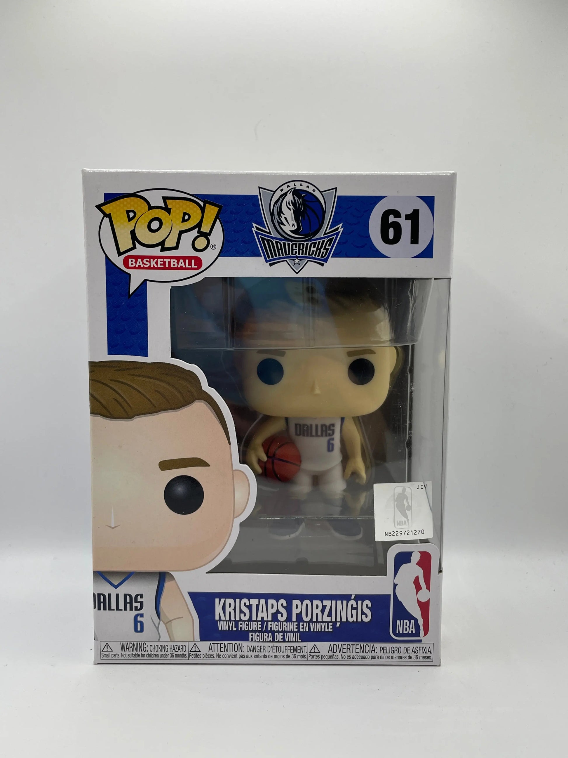 Funko POP! Basketball Dallas #61 Kristaps Porzingis FRENLY BRICKS - Open 7 Days