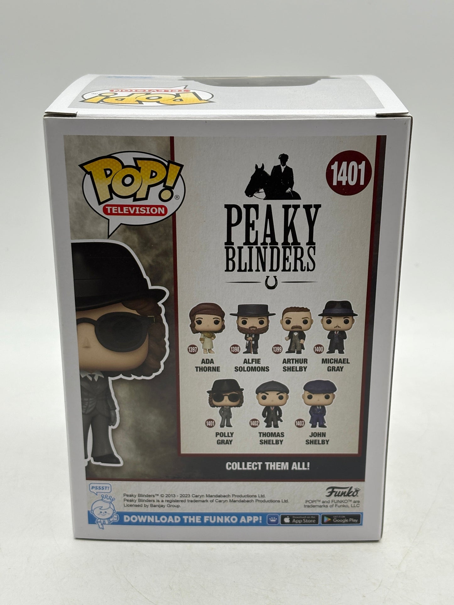 Funko POP! Television Peaky Blinders #1401 Polly Gray Vinyl Figure FRENLY BRICKS - Open 7 Days