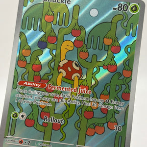 Pokemon TCG Mega Evolution - Shuckle 136/132 Illustration Rare Nm FRENLY BRICKS - Open 7 Days