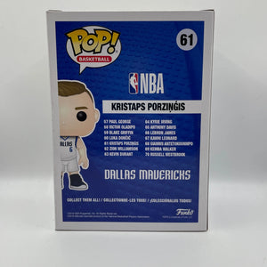 Funko POP! Basketball Dallas #61 Kristaps Porzingis FRENLY BRICKS - Open 7 Days