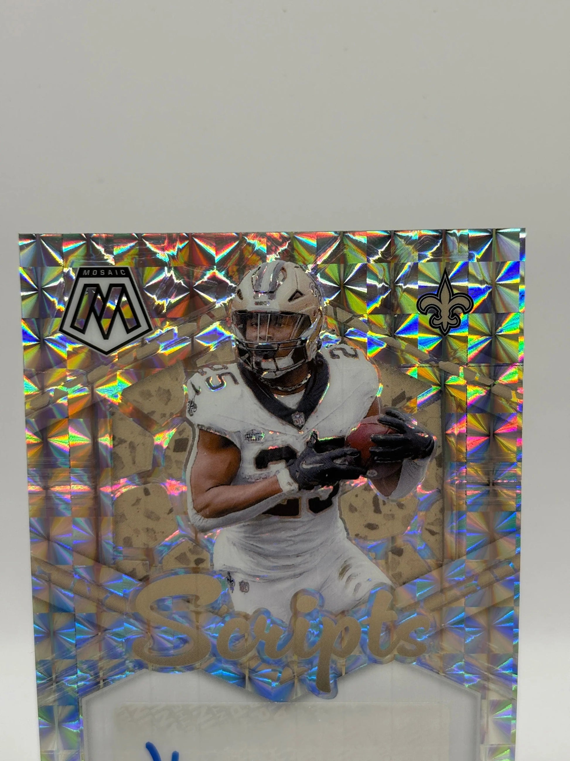 2024 Panini Mosaic Football #SC-SMI Kendre Miller Scripts Auto Silver FRENLY BRICKS - Open 7 Days