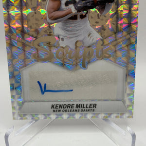 2024 Panini Mosaic Football #SC-SMI Kendre Miller Scripts Auto Silver FRENLY BRICKS - Open 7 Days