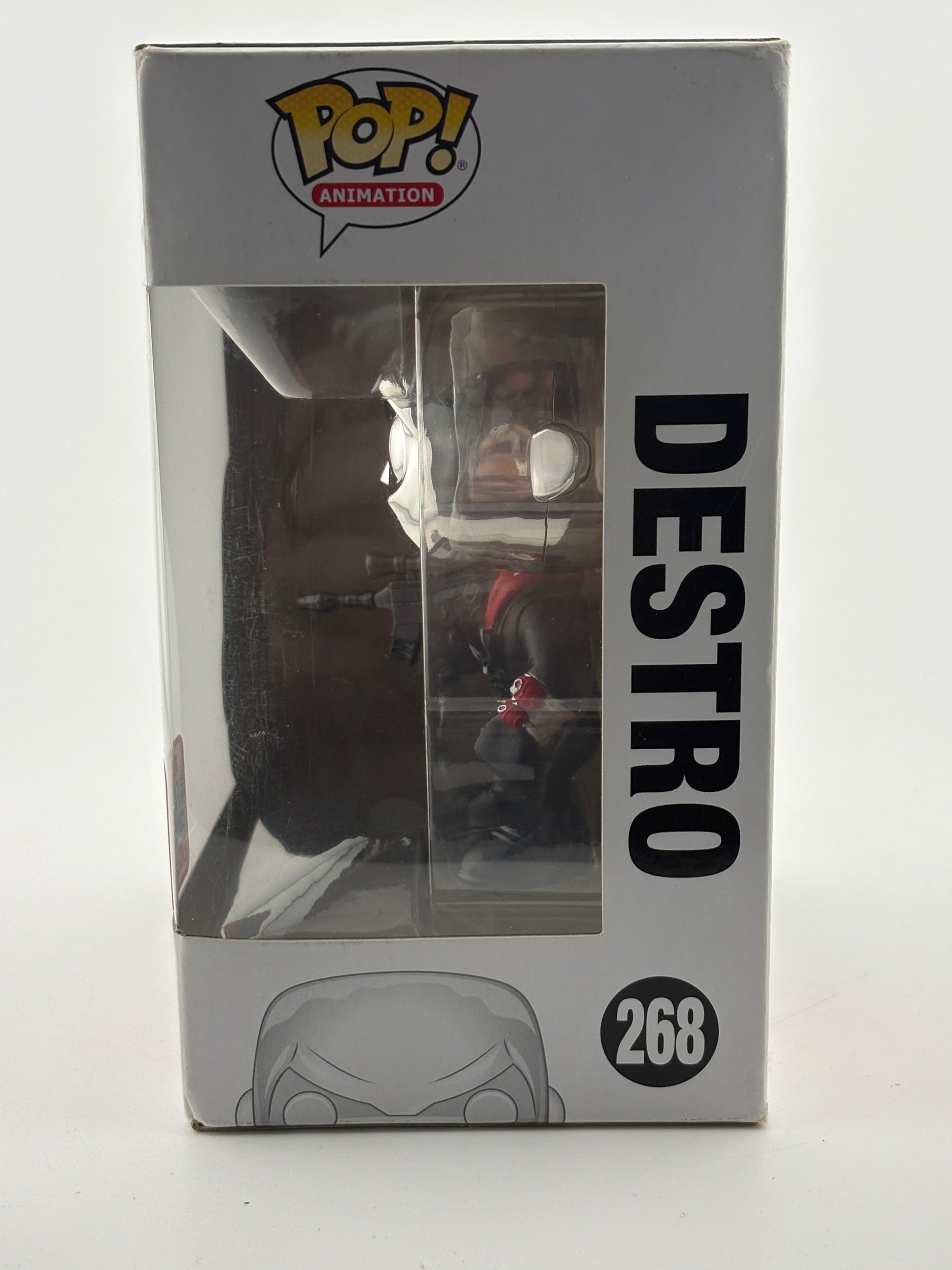 Funko POP! Animation G.I.Joe #258 Destro 2017 Fall Convention FRENLY BRICKS - Open 7 Days