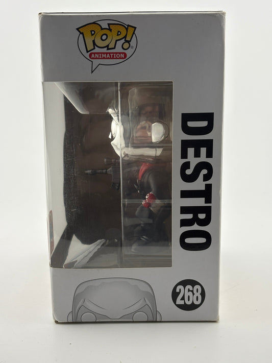 Funko POP! Animation G.I.Joe #258 Destro 2017 Fall Convention FRENLY BRICKS - Open 7 Days