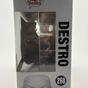 Funko POP! Animation G.I.Joe #258 Destro 2017 Fall Convention FRENLY BRICKS - Open 7 Days