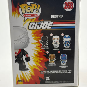 Funko POP! Animation G.I.Joe #258 Destro 2017 Fall Convention FRENLY BRICKS - Open 7 Days