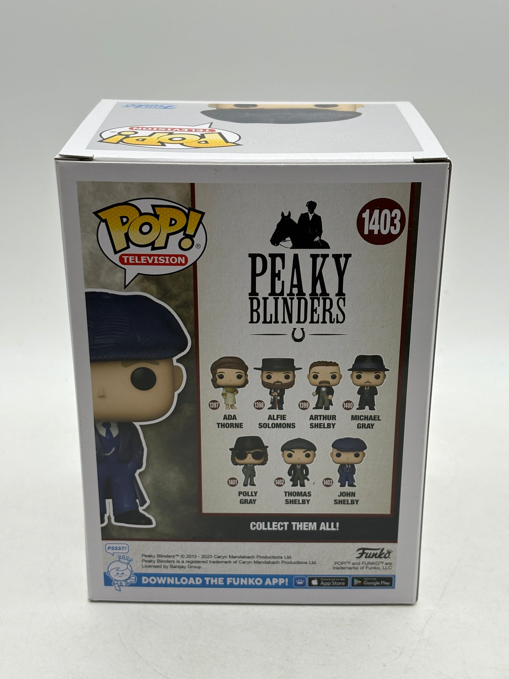 Funko POP! Television Peaky Blinders #1403 John Shelby Vinyl Figure FRENLY BRICKS - Open 7 Days image 3