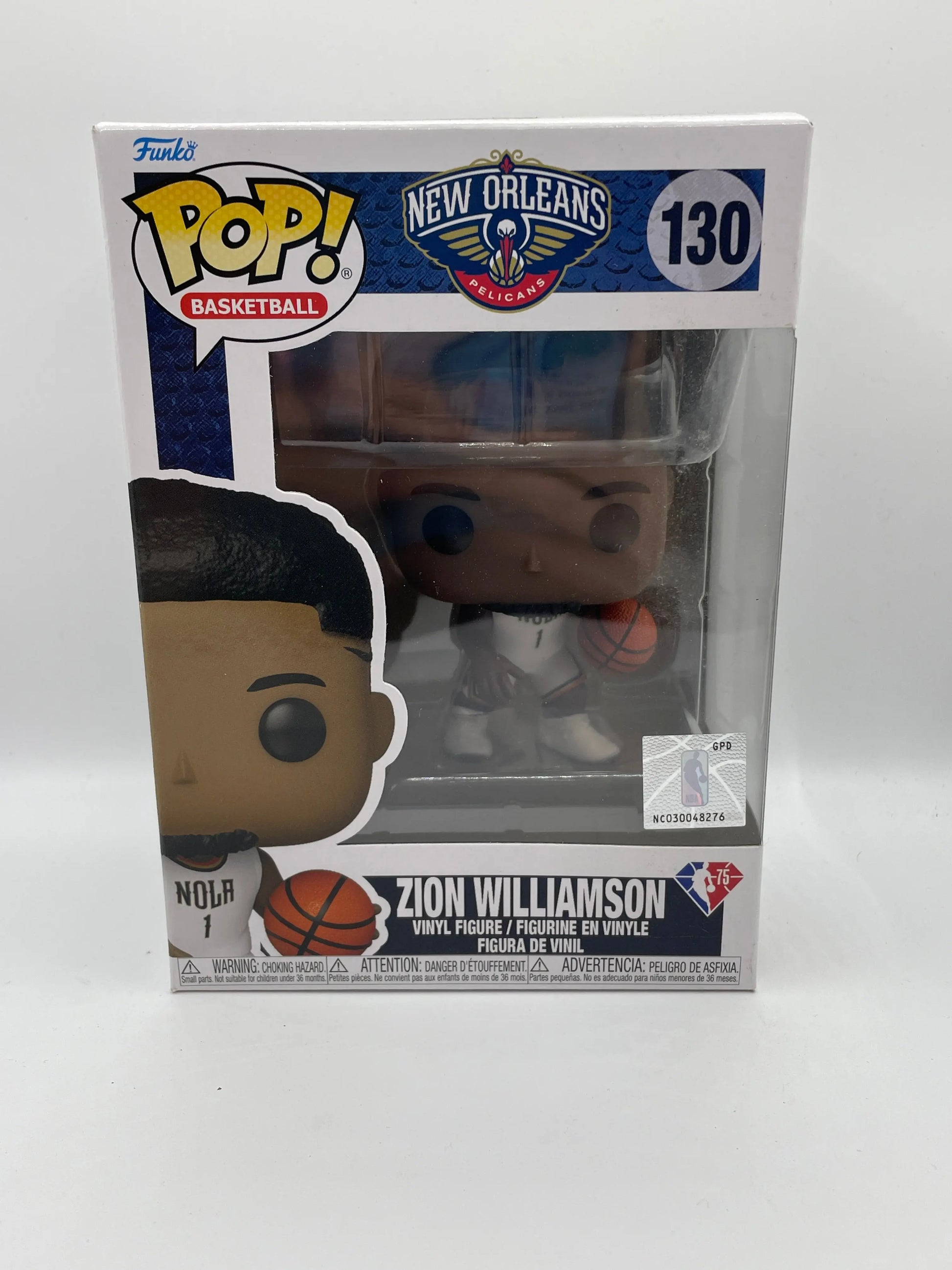 Funko POP! Basketball New Orleans #130 Zion Williamson FRENLY BRICKS - Open 7 Days