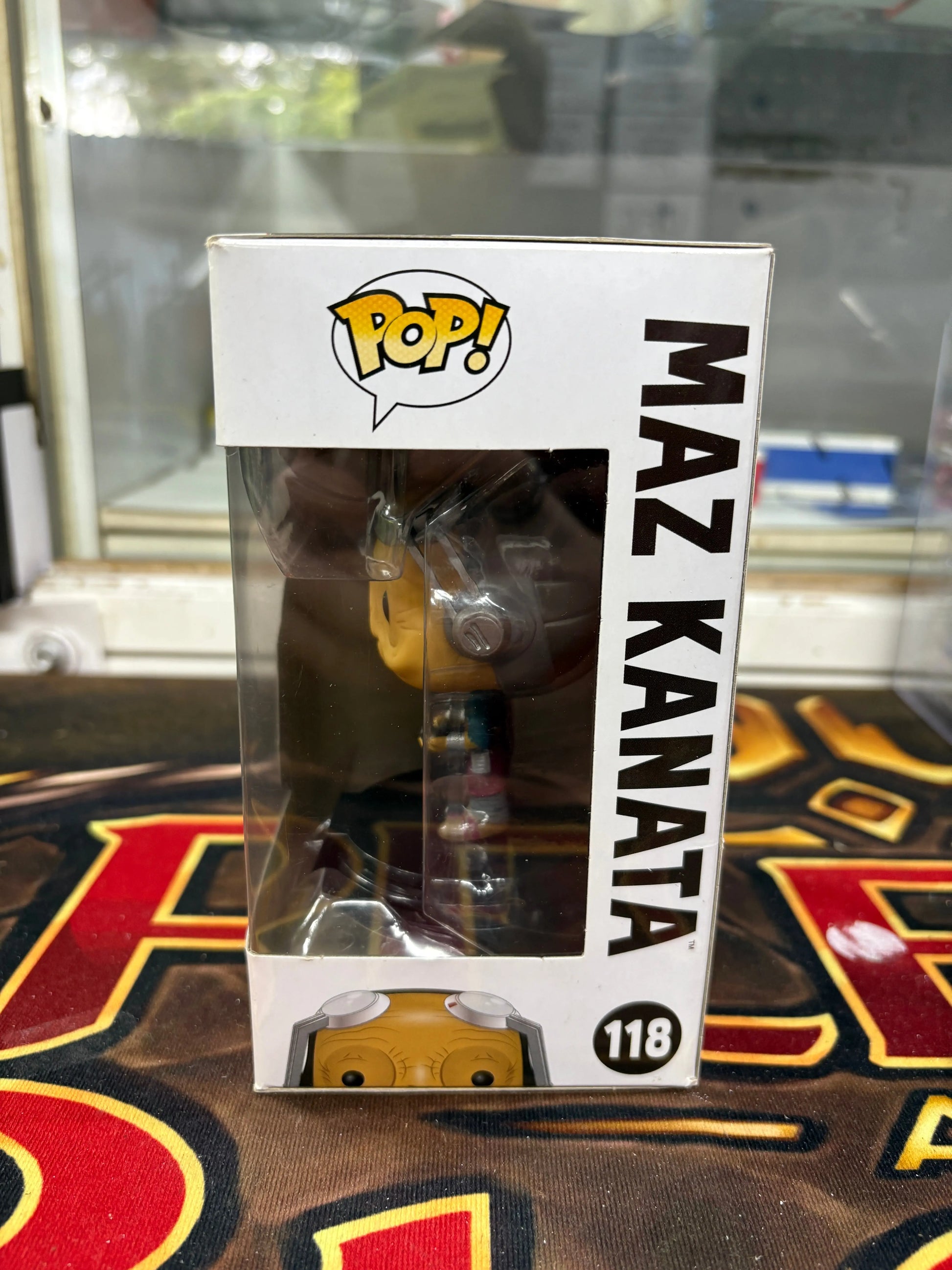 Funko Pop Vinyl Star Wars Maz Kanata #118 The Force Awakens FRENLY BRICKS - Open 7 Days