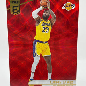 2023-24 Panini Donruss Elite Basketball International Red #153 Lebron James FRENLY BRICKS - Open 7 Days