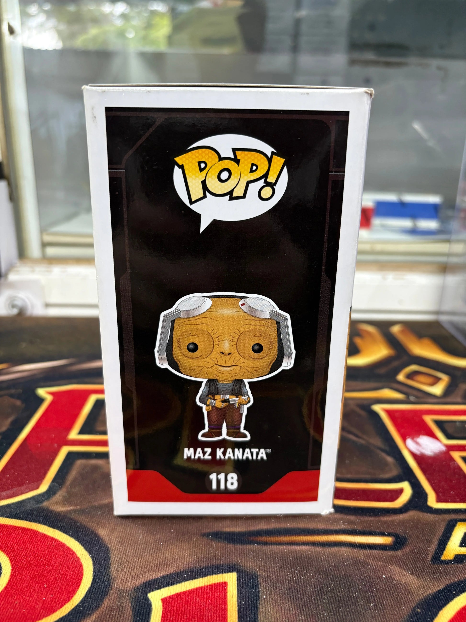 Funko Pop Vinyl Star Wars Maz Kanata #118 The Force Awakens FRENLY BRICKS - Open 7 Days