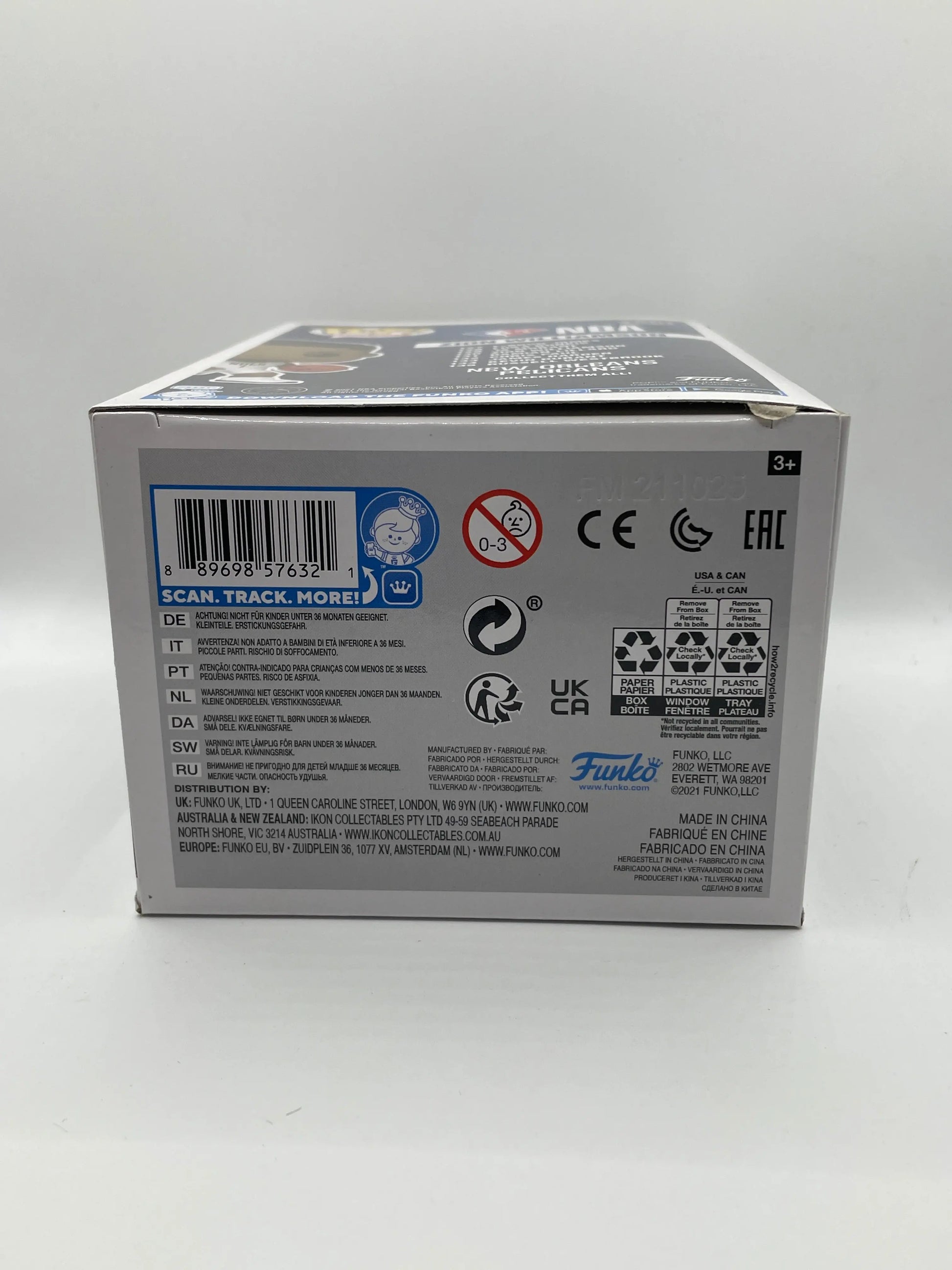 Funko POP! Basketball New Orleans #130 Zion Williamson FRENLY BRICKS - Open 7 Days