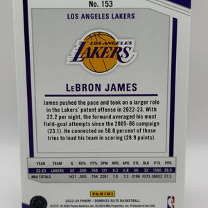 2023-24 Panini Donruss Elite Basketball International Red #153 Lebron James FRENLY BRICKS - Open 7 Days